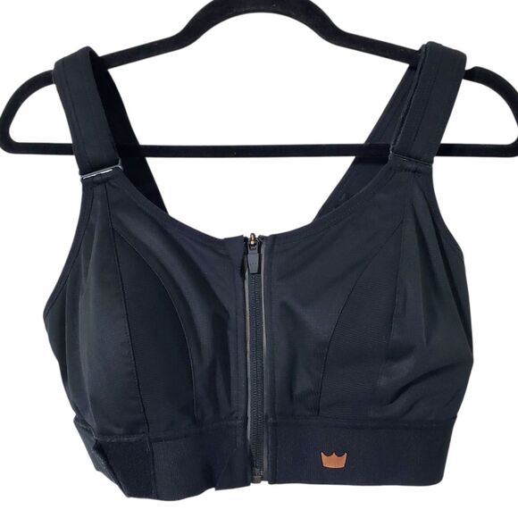 Shefit Women’s High Impact Adjustable Sports Bra 1 Luxe Black Style 110002 - Picture 1 of 8